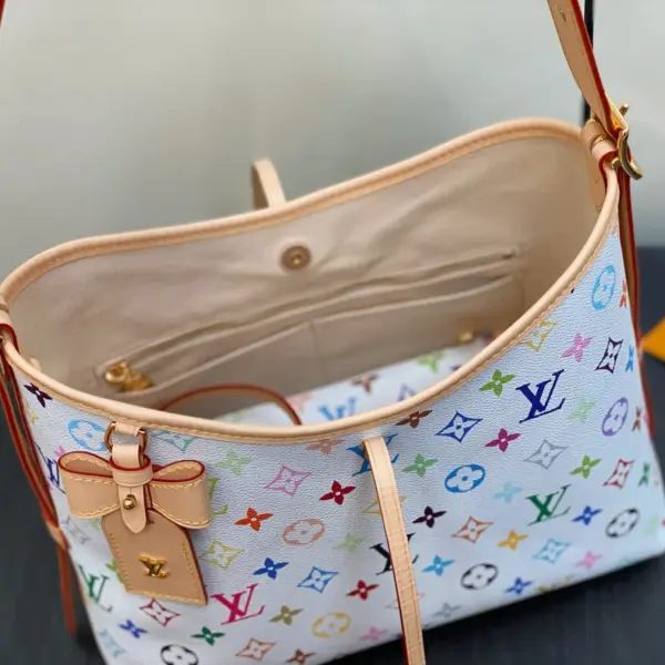 Louis Vuitton x 村上隆聯名複刻款 CarryAll PM 包包