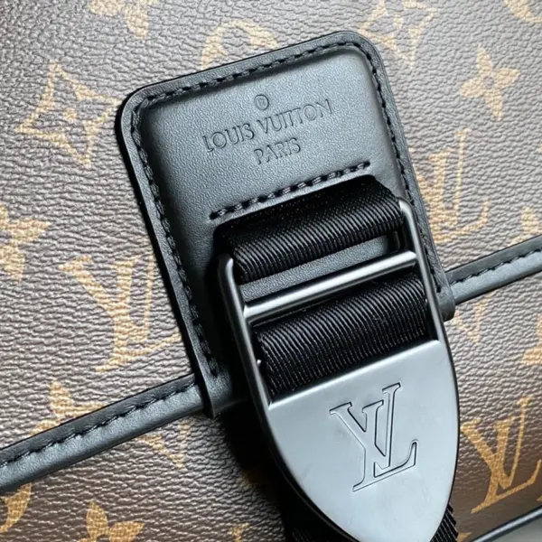 Louis Vuitton Archy MM 郵差包 | Monogram Macassar帆布 商務休閒兩用
