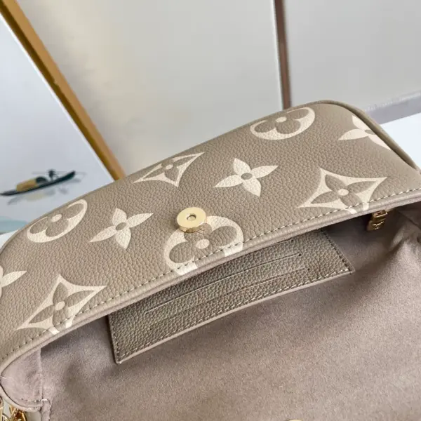 Louis Vuitton Wallet on Chain Ivy 雙色Monogram Empreinte鏈條錢包