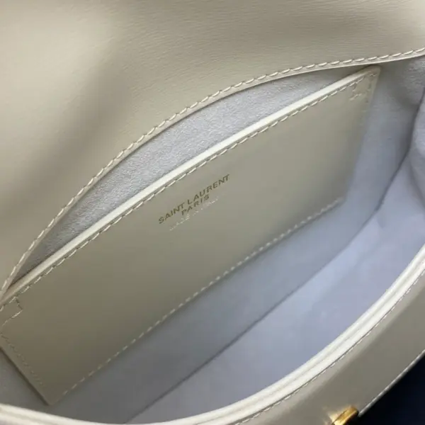 SAINT LAURENT BOX小牛皮CASSANDRE標誌頂部手柄手袋 18 SAINT LAURENT BOX小牛皮CASSANDRE標誌頂部手柄手袋