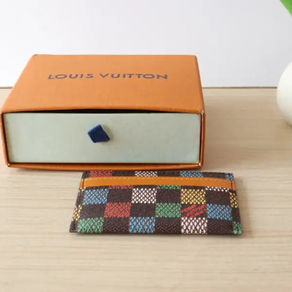 LV Vers Damier Ebene 雙面名片夾