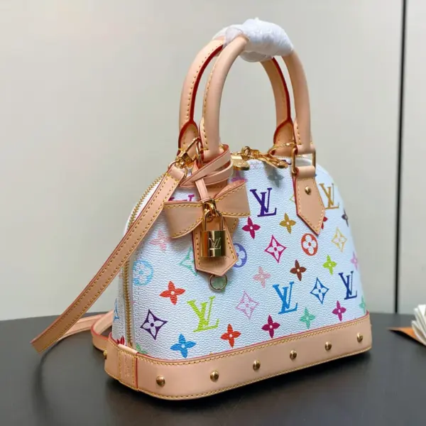 LV x TM 聯名款Alma BB包包 - 村上隆彩色Monogram藝術系列