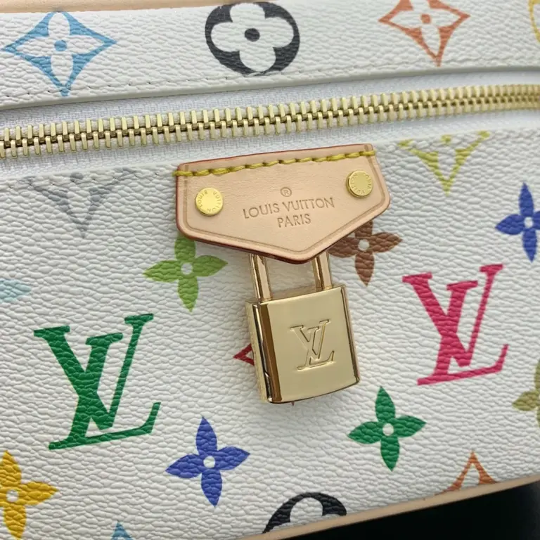 Louis Vuitton x 村上隆復刻版Vanity Chain Pouch 彩色Monogram鏈條隨身包