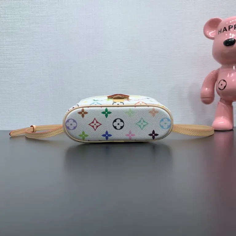 Louis Vuitton x 村上隆復刻版Vanity Chain Pouch 彩色Monogram鏈條隨身包