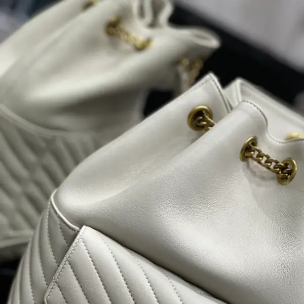 SAINT LAURENT MONOGRAM Y形絎縫小羊皮背包 13 SAINT LAURENT MONOGRAM Y形絎縫小羊皮背包