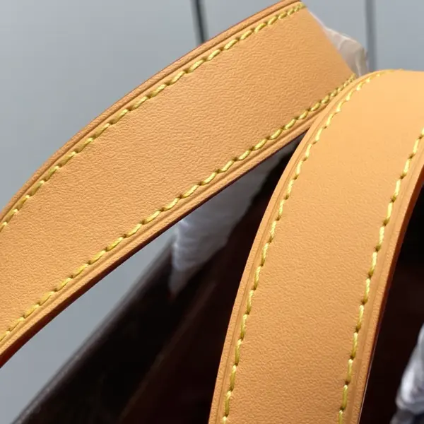 Louis Vuitton Shopper Tote MM 仿舊Monogram小牛皮手提包