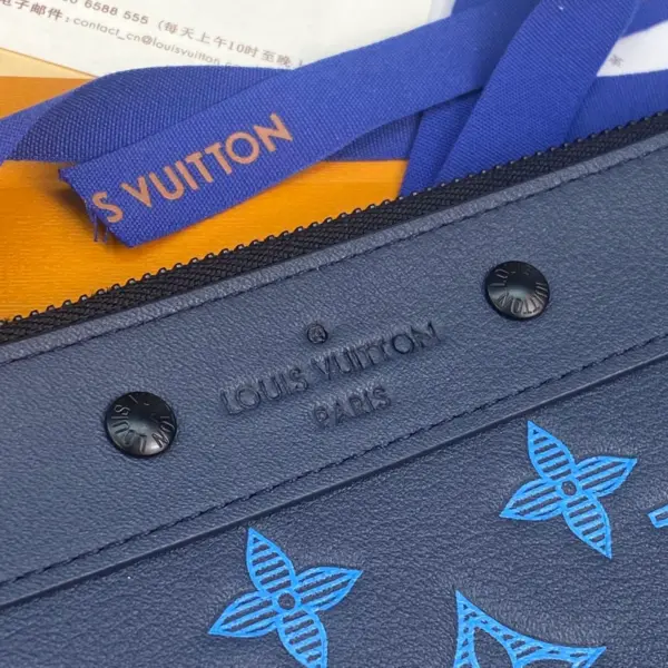 Louis Vuitton Pochette To-Go 隨身包 | 小牛皮Monogram印花 | 可拆式腕帶設計