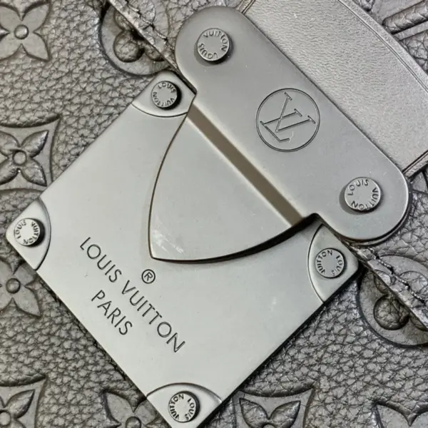 路易威登S Lock磁扣公事包 | 黑色Taurillon Monogram壓花牛皮