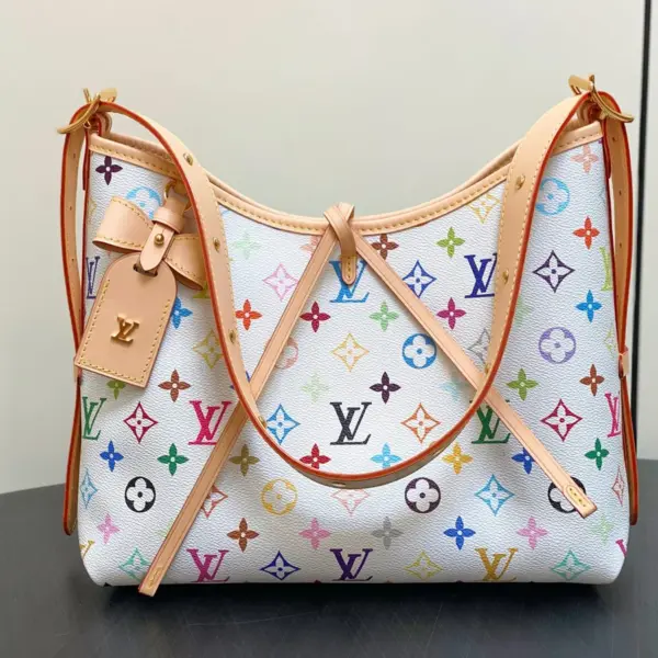 Louis Vuitton x 村上隆聯名複刻款 CarryAll PM 包包