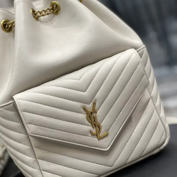 SAINT LAURENT MONOGRAM Y形絎縫小羊皮背包 14 SAINT LAURENT MONOGRAM Y形絎縫小羊皮背包