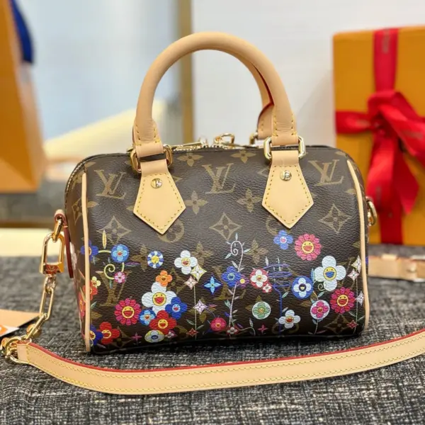 LV x 村上隆聯名款 Speedy Bandoulière 20 包包