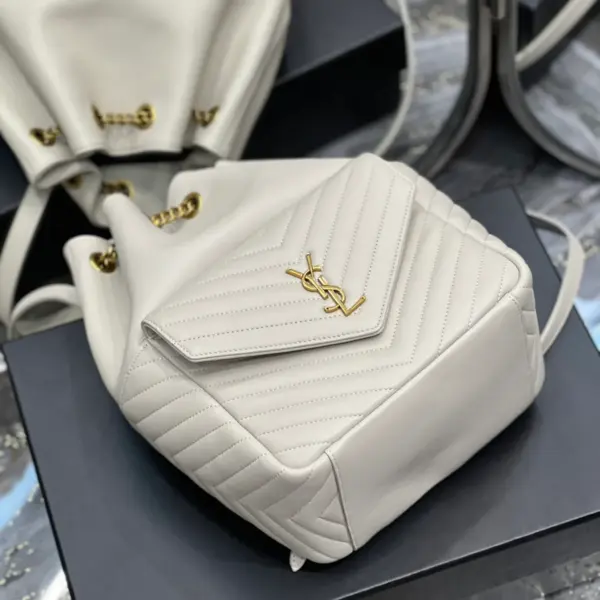 SAINT LAURENT MONOGRAM Y形絎縫小羊皮背包 16 SAINT LAURENT MONOGRAM Y形絎縫小羊皮背包