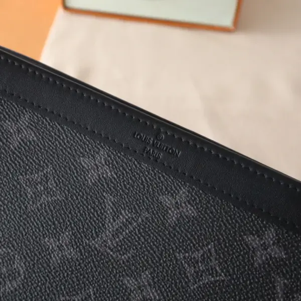 Gaston 隨身錢包 | Monogram Eclipse Reverse 帆布多功能設計