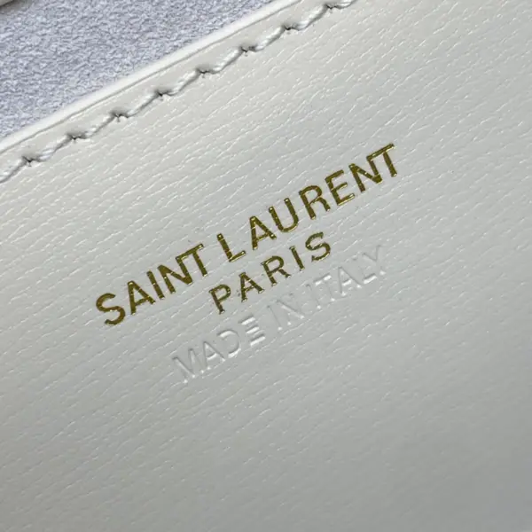 SAINT LAURENT BOX小牛皮CASSANDRE標誌頂部手柄手袋 19 SAINT LAURENT BOX小牛皮CASSANDRE標誌頂部手柄手袋