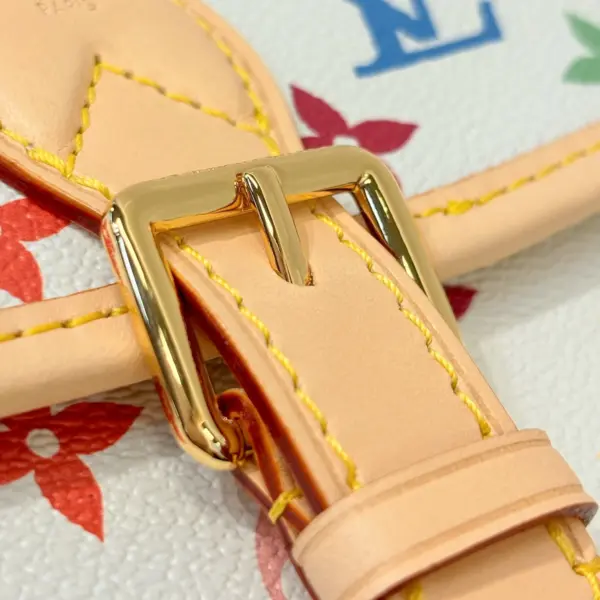 LV x TM Nano Diane 彩色Monogram斜挎包包
