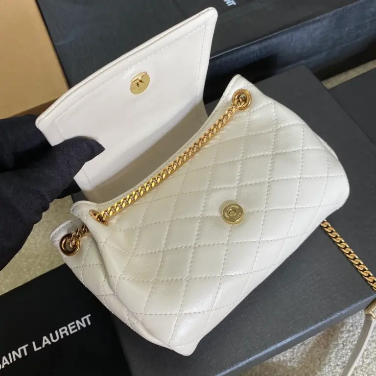 YSL MONOGRAM NOLITA 小羊皮菱格紋鏈條包 16 YSL MONOGRAM NOLITA 小羊皮菱格紋鏈條包