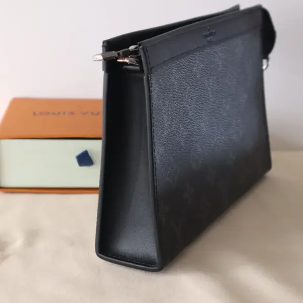 Gaston 隨身錢包 | Monogram Eclipse Reverse 帆布多功能設計