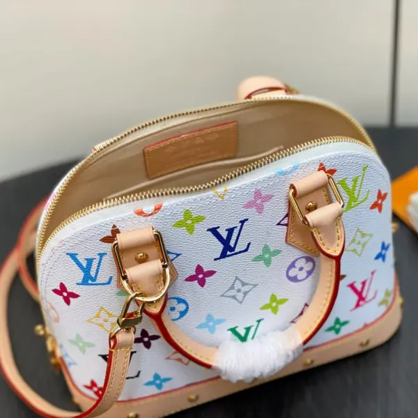 LV x TM 聯名款Alma BB包包 - 村上隆彩色Monogram藝術系列