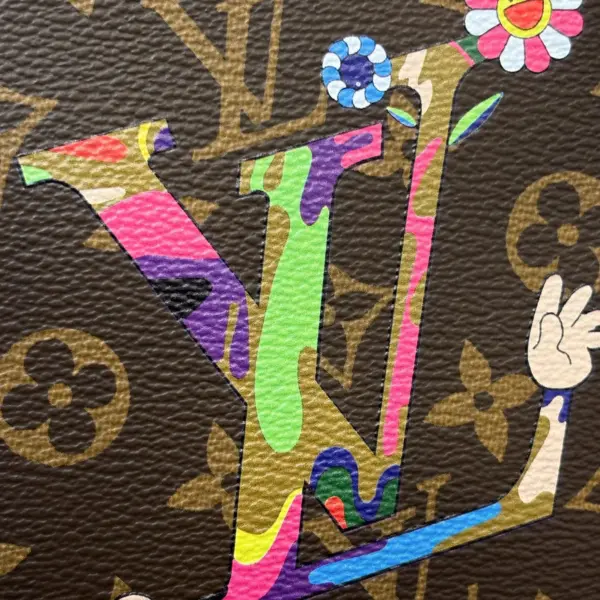 Louis Vuitton x 村上隆聯名復刻款Neverfull MM包包