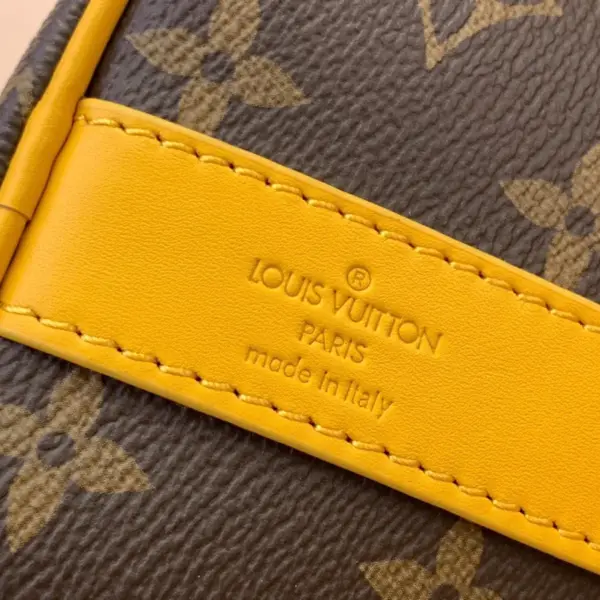 LV Colormania系列 Keepall Bandoulière 25 都市包包 - Monogram Macassar帆布與彩色皮革奢華演繹