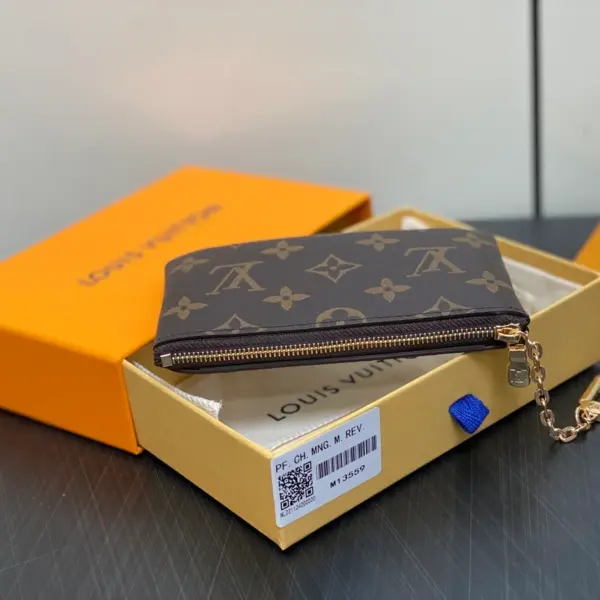 LV Pochette Clés 鑰匙零錢包 S - 經典Monogram帆布小巧版