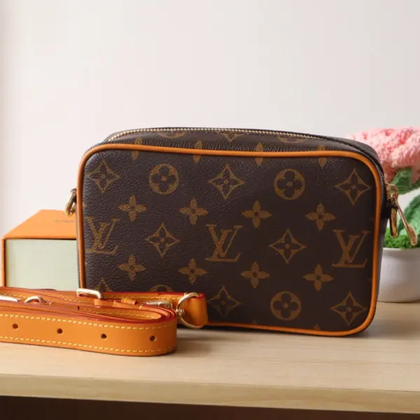 Louis Vuitton Trocadéro 可穿戴式錢包 | Monogram復古肩背包