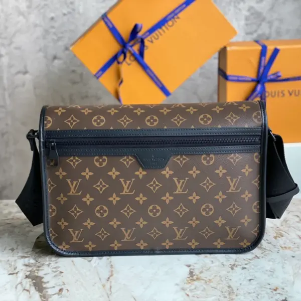 Louis Vuitton Archy MM 郵差包 | Monogram Macassar帆布 商務休閒兩用