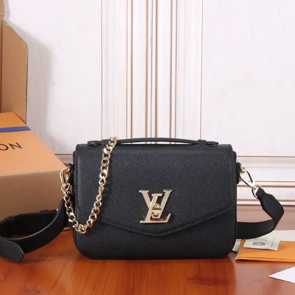 Louis Vuitton Oxford 粒面小牛皮時尚包包