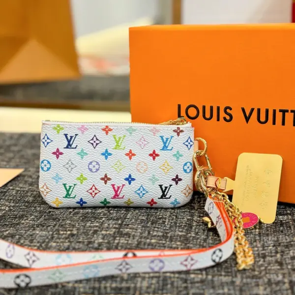 LV x TM 彩虹Monogram塗層帆布Phone Holder復刻版