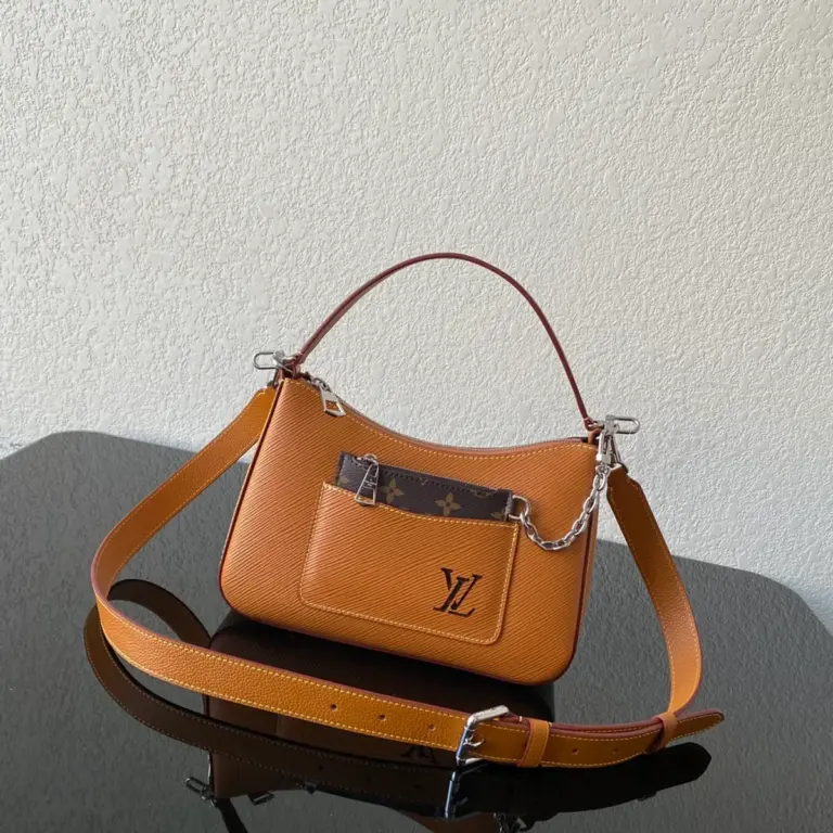 Louis Vuitton Marelle Epi紋理皮革多功能手提斜挎包