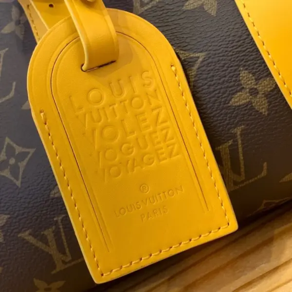 LV Colormania系列 Keepall Bandoulière 25 都市包包 - Monogram Macassar帆布與彩色皮革奢華演繹