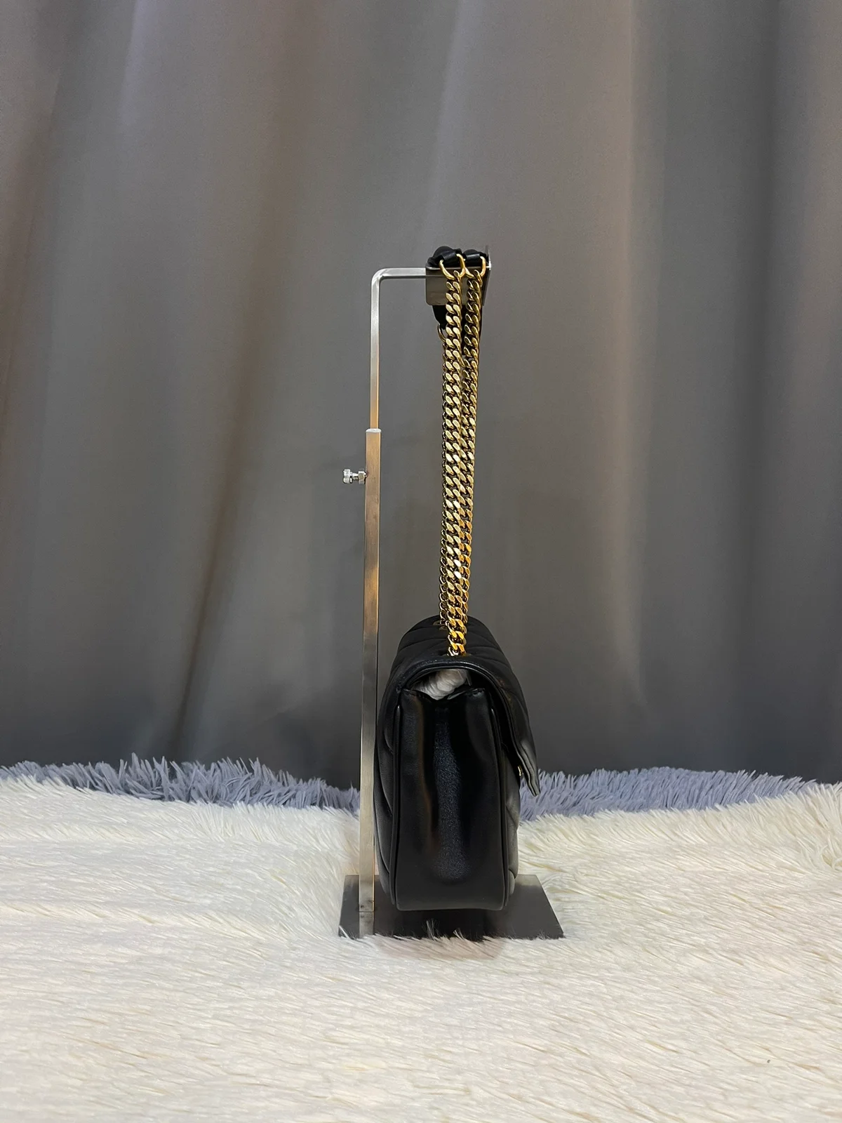 高仿包包聖羅蘭菱格紋絎縫小羊皮信封包 3 高仿包包 高仿包包聖羅蘭菱格紋絎縫小羊皮信封包 高仿包包
