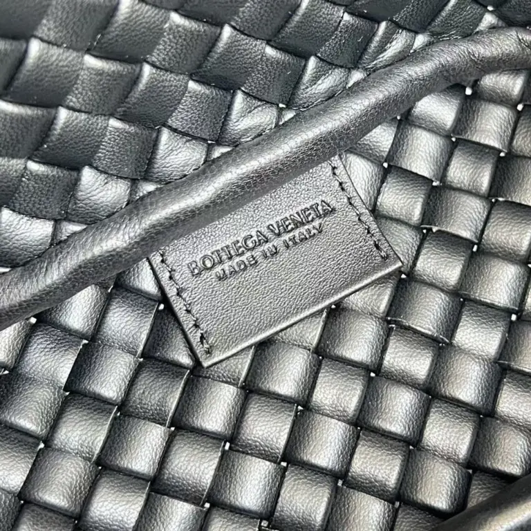 Intreccio編織皮革手提包100%羊皮小號斜挎包