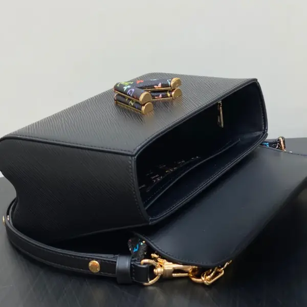LV x TM Twist MM Slim 聯名包包 - 村上隆彩色Monogram限量款