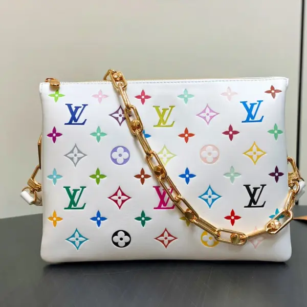 Louis Vuitton x 村上隆聯名複刻版Coussin PM包包