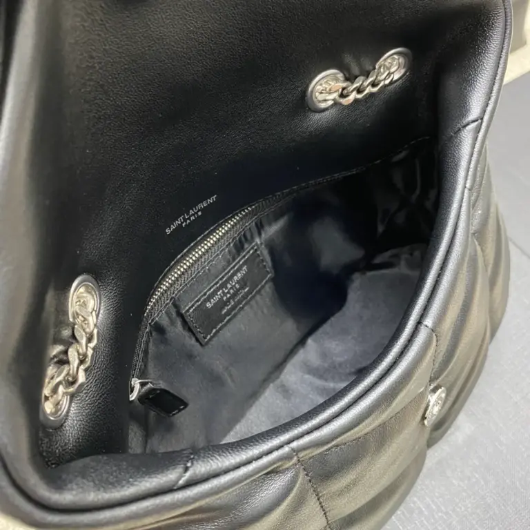 LOULOU經典迷你PUFFER手袋