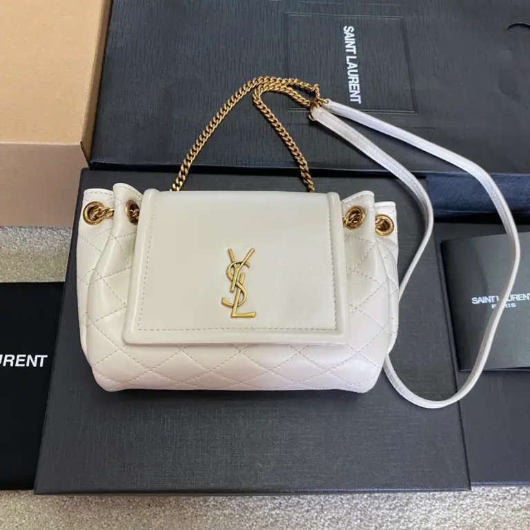 YSL MONOGRAM NOLITA 小羊皮菱格紋鏈條包 11 YSL MONOGRAM NOLITA 小羊皮菱格紋鏈條包