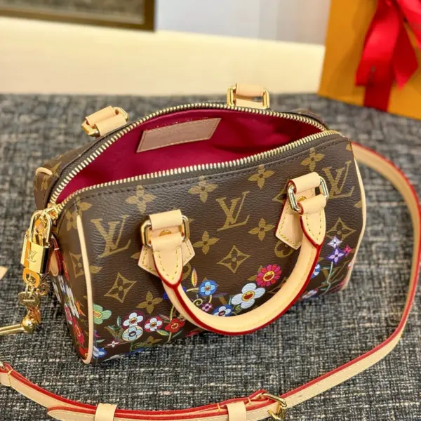 LV x 村上隆聯名款 Speedy Bandoulière 20 包包