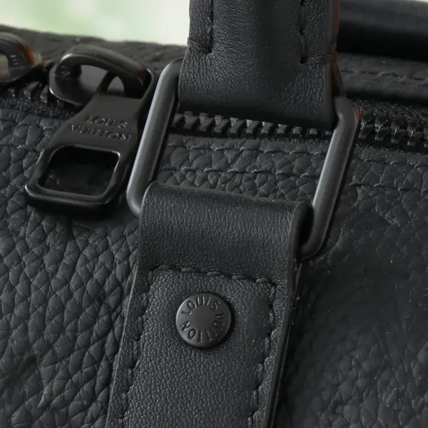 Louis Vuitton Keepall Bandoulière 35 經典壓花牛皮旅行包包