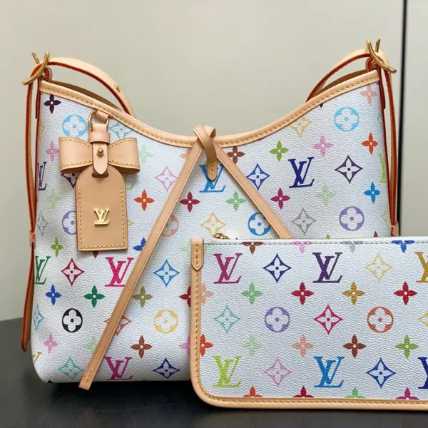 Louis Vuitton x 村上隆聯名複刻款 CarryAll PM 包包