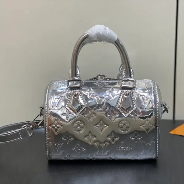 LV Ski系列 Speedy Bandoulière 20包包 - Monogram Miroir閃耀復古未來風