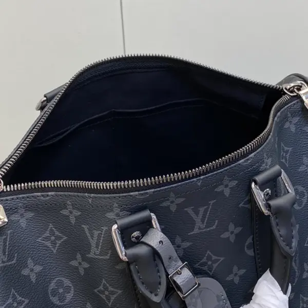 Louis Vuitton Keepall Bandoulière 35 旅行包包 - Monogram Eclipse 塗層帆布