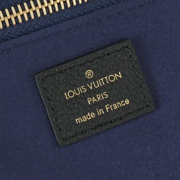 LV Neverfull MM 托特包 - 黑色壓花Monogram Empreinte皮革
