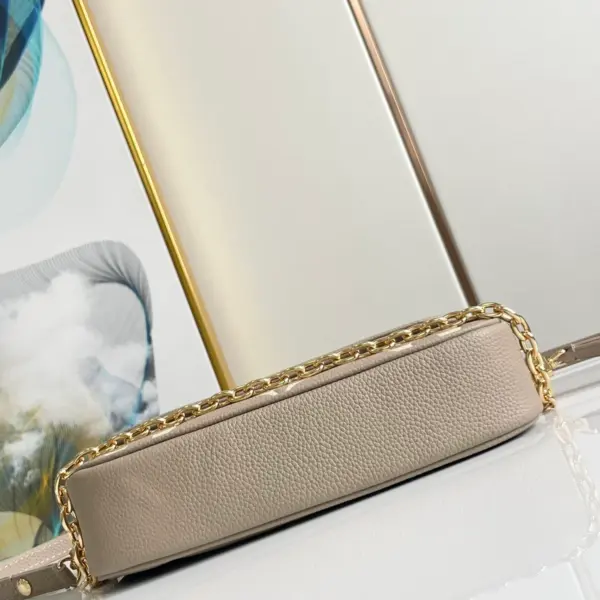 Louis Vuitton Wallet on Chain Ivy 雙色Monogram Empreinte鏈條錢包