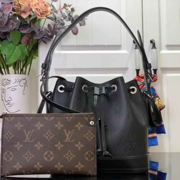 Louis Vuitton Noé BB 黑色Epi皮革水桶包