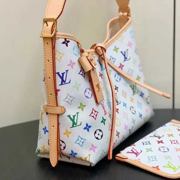 Louis Vuitton x 村上隆聯名複刻款 CarryAll PM 包包