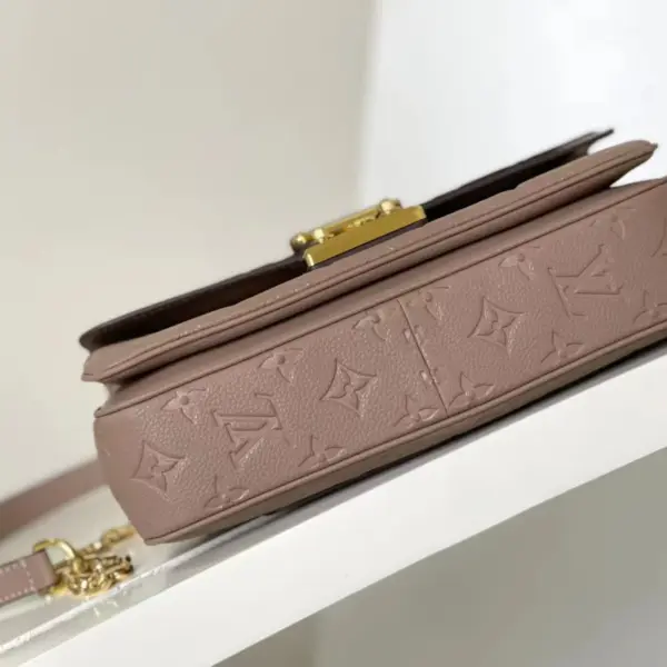 Louis Vuitton Marceau 鏈帶包包 - Monogram Empreinte 皮革 鴿灰色