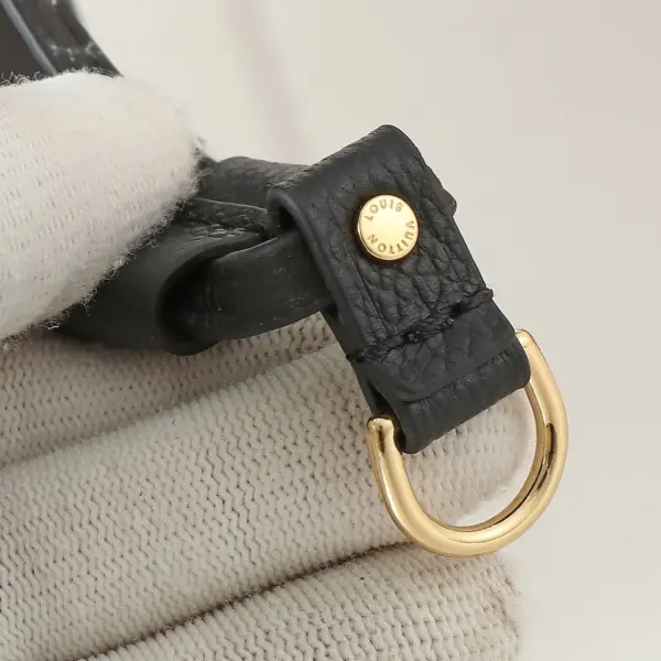 LV Neverfull MM 托特包 - 黑色壓花Monogram Empreinte皮革
