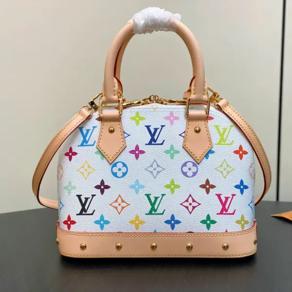 LV x TM 聯名款Alma BB包包 - 村上隆彩色Monogram藝術系列