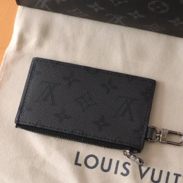 Gaston 隨身錢包 | Monogram Eclipse Reverse 帆布多功能設計